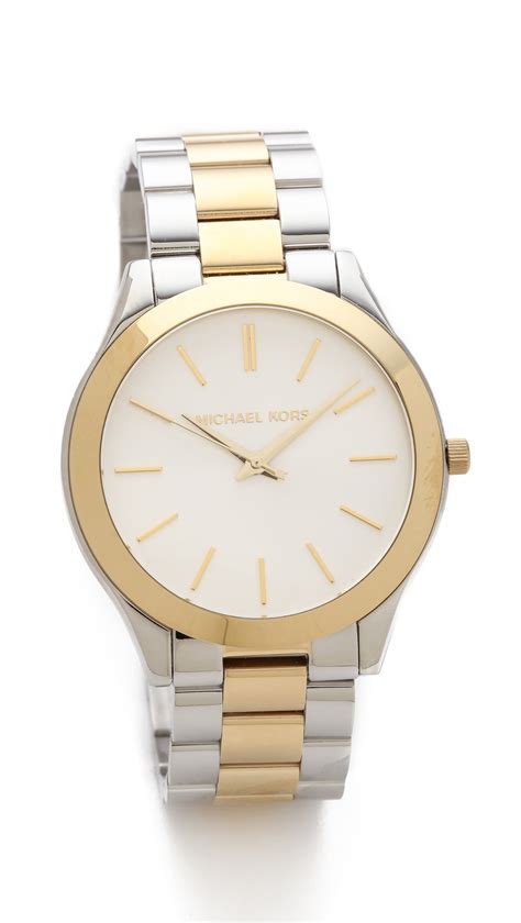 michael kors slim runway heren|michael kors runway watch silver.